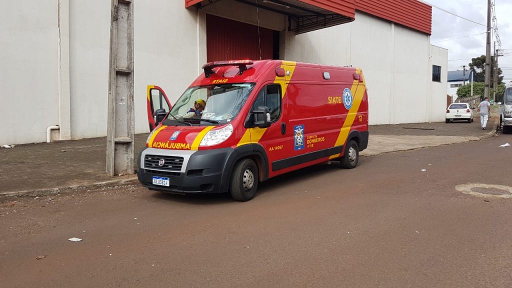Siate é acionado ao Bairro Periolo para atender vítima de acidente de trânsito