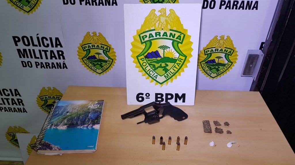 Operação Tático Móvel IV: Choque apreende arma, munições e drogas no Bairro Santa Cruz