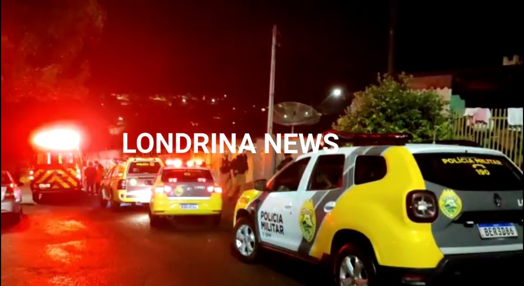 Homem é executado a tiros dentro de casa, na presença da esposa e criança, em Londrina; mulher também foi baleada