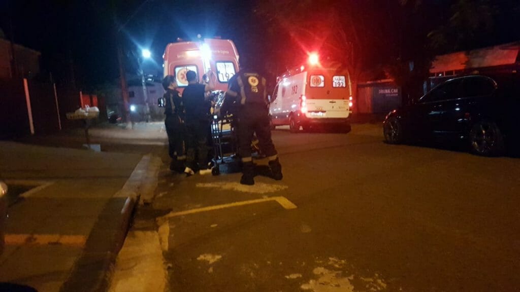 Idoso se engasga com alimento e é necessário de atendimento do Samu Idoso se engasga com alimento e é necessário de atendimento do Samu