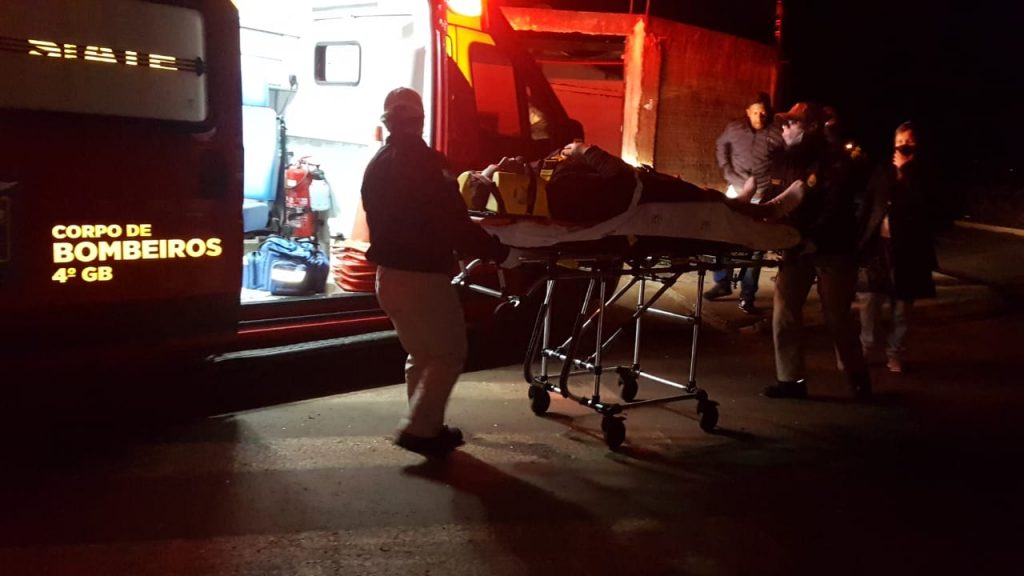 Motociclista acaba ferido em colisão no Bairro Cascavel Velho