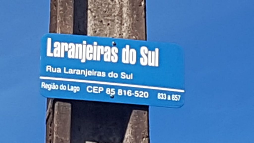 Queda de plano elevado na Rua Laranjeiras do Sul mobiliza equipe do Siate