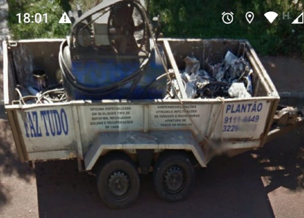 Carretinha reboque é furtada no Bairro Pioneiros Catarinenses