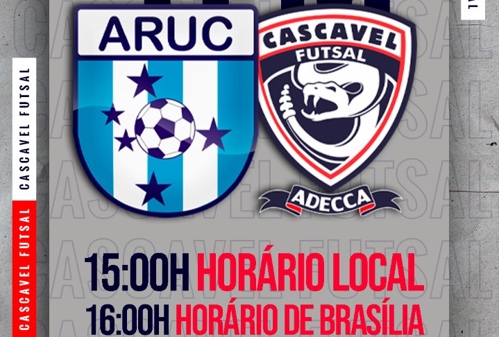 Cascavel Futsal enfrenta hoje o ARUC-DF pela Taça Brasil Imagem referente a Cascavel Futsal enfrenta hoje o ARUC-DF pela Taça Brasil