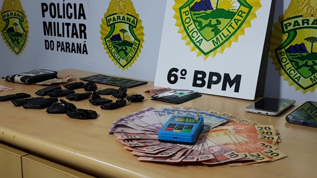 Quinteto suspeito de envolvimento com o tráfico é detido pela ROCAM
