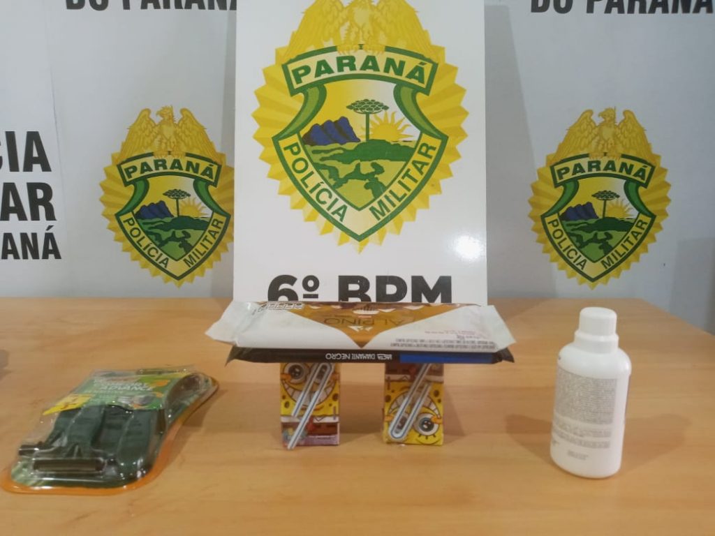 Menor é apreendida pela PM ao ser flagrada furtando em supermercado no Bairro Presidente