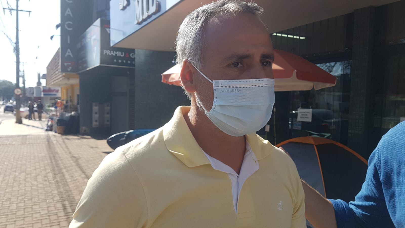 Empresário reclama do excesso de velocidade e fala sobre o acidente que aconteceu após 