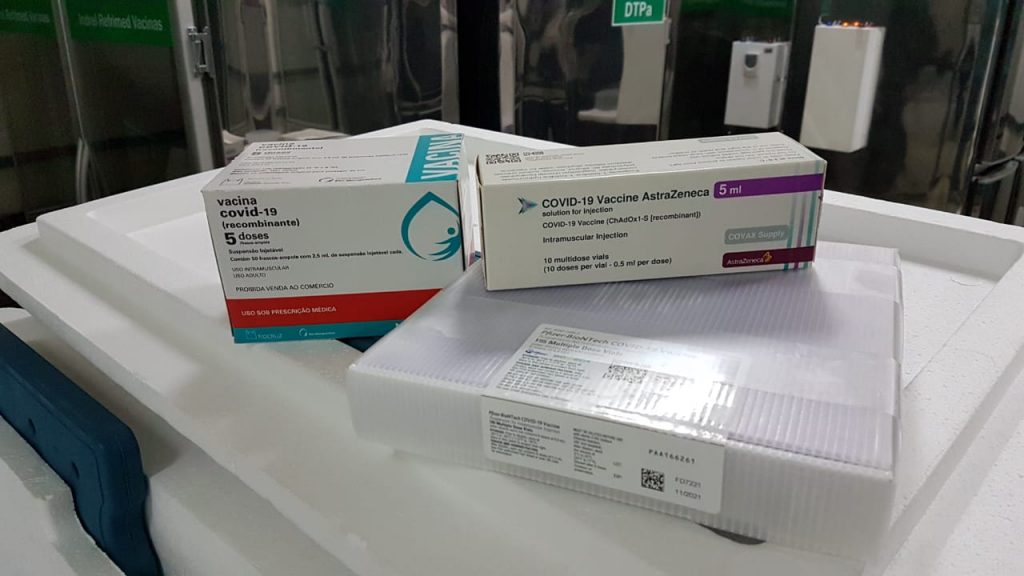 7.924 doses da vacina contra a covid-19 são destinadas para Cascavel