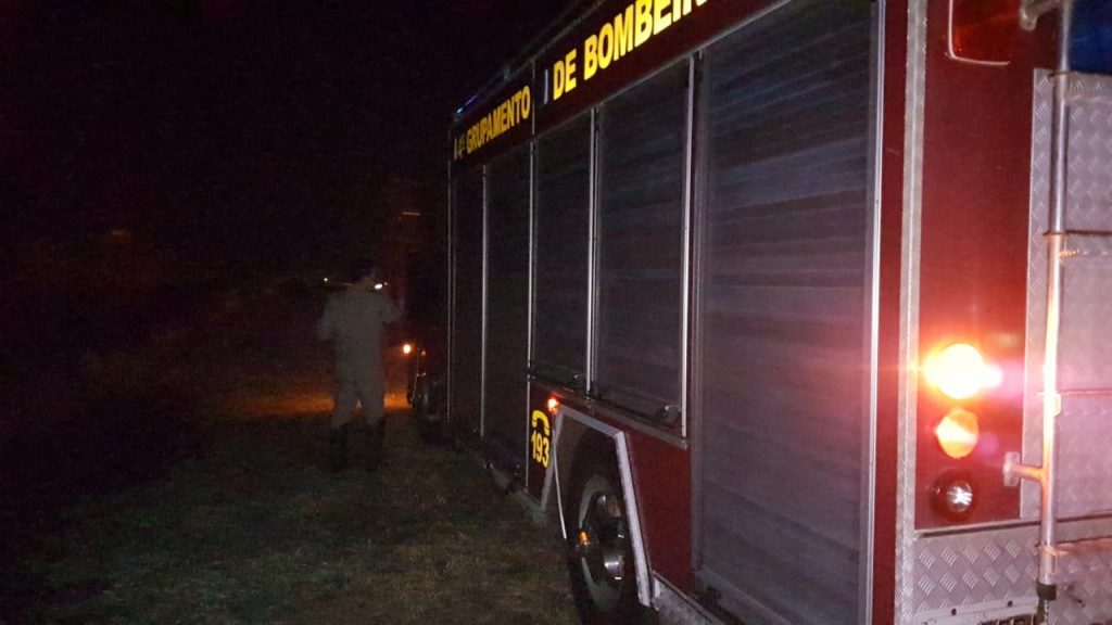 Incêndio ambiental na BR-369 mobiliza Corpo de Bombeiros