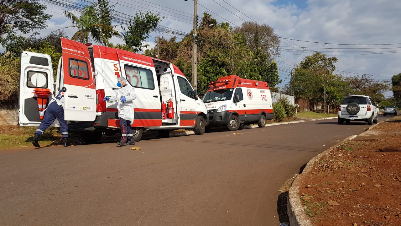 Equipes do Samu revertem parada cardiorrespiratória em mulher no Jardim Alvorada Imagem referente a Equipes do Samu revertem parada cardiorrespiratória em mulher no Jardim Alvorada