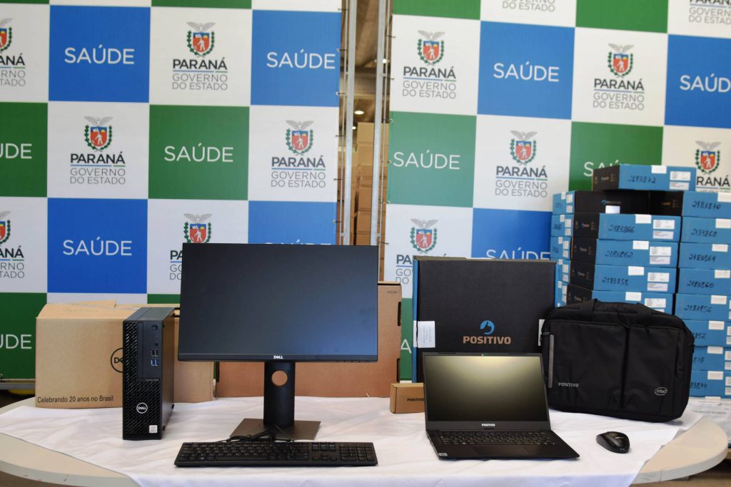 Estado investe R$ 3,8 milhões em 1,5 mil computadores para a Saúde