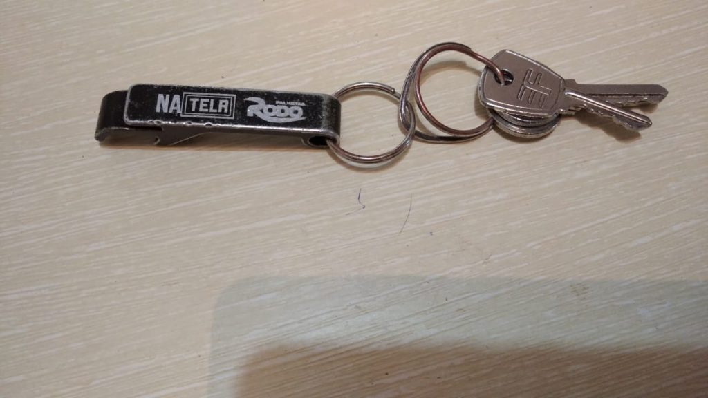 Chaves foram encontradas na Avenida Tancredo Neves