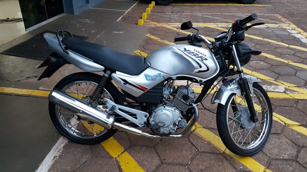 Motocicleta com a numeração do chassi raspada é apreendida em ação da GM no Conjunto Riviera