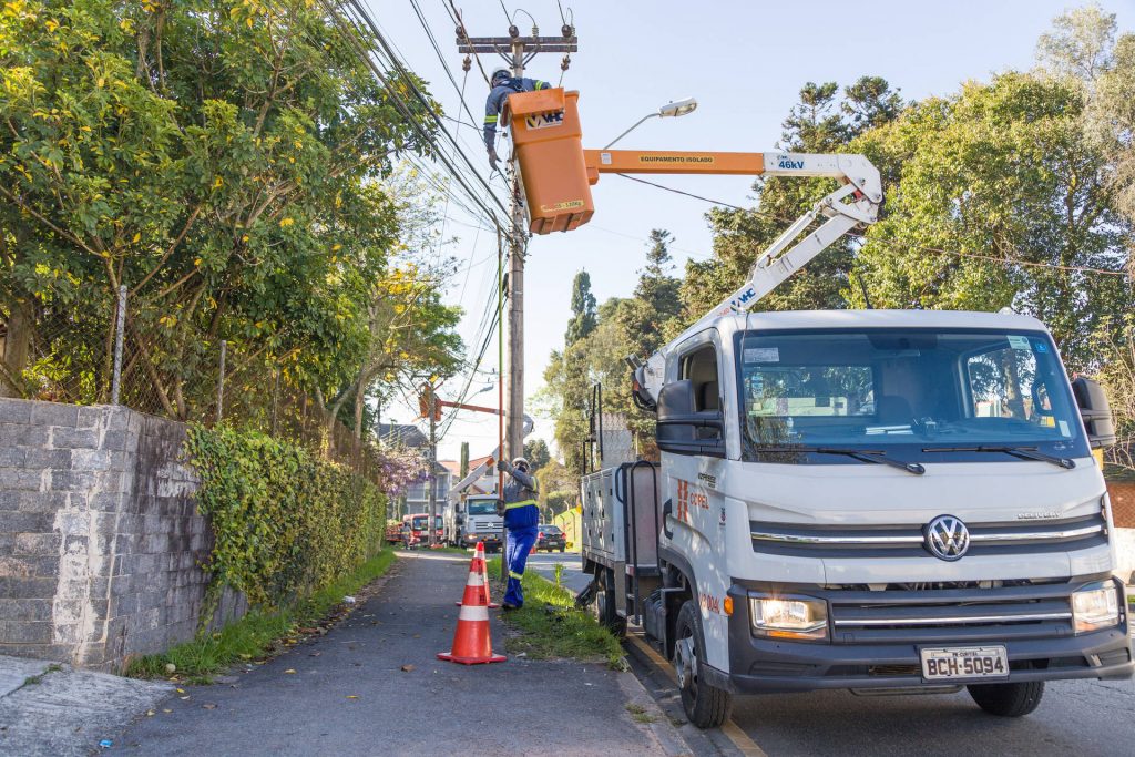 Copel atualiza trabalhos realizados após forte temporal nas cidades paranaenses