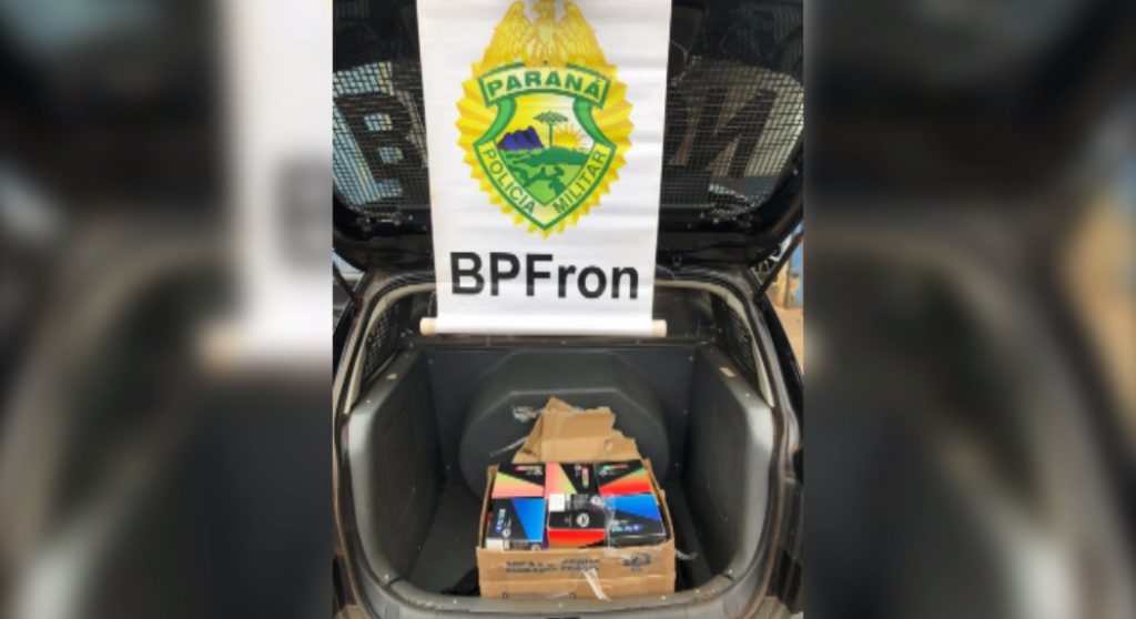 BPFron apreende contrabando na cidade de Foz do Iguaçu