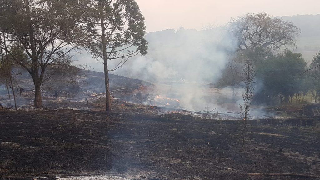 Dados do 4º GB mostram que houve aumento de 45% de casos de incêndio em Cascavel