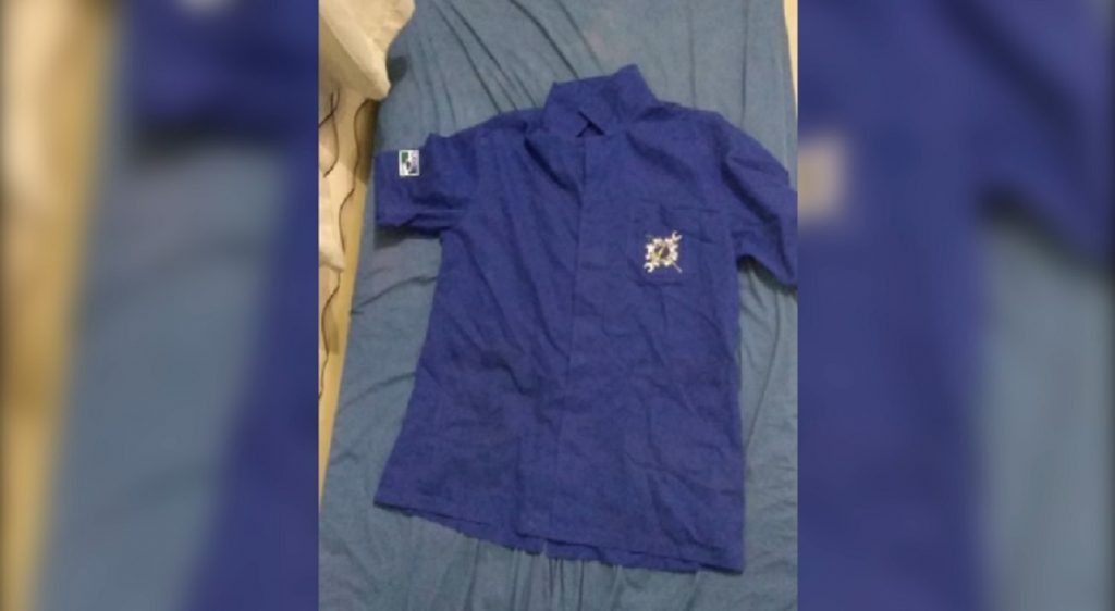 Internauta perdeu jaleco de curso técnico em eletromecânica