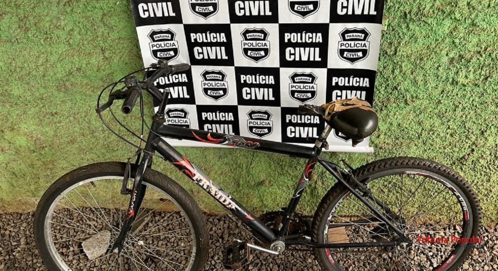 Polícia Civil indicia suspeito de furto de bicicletas em Santa Terezinha de Itaipu