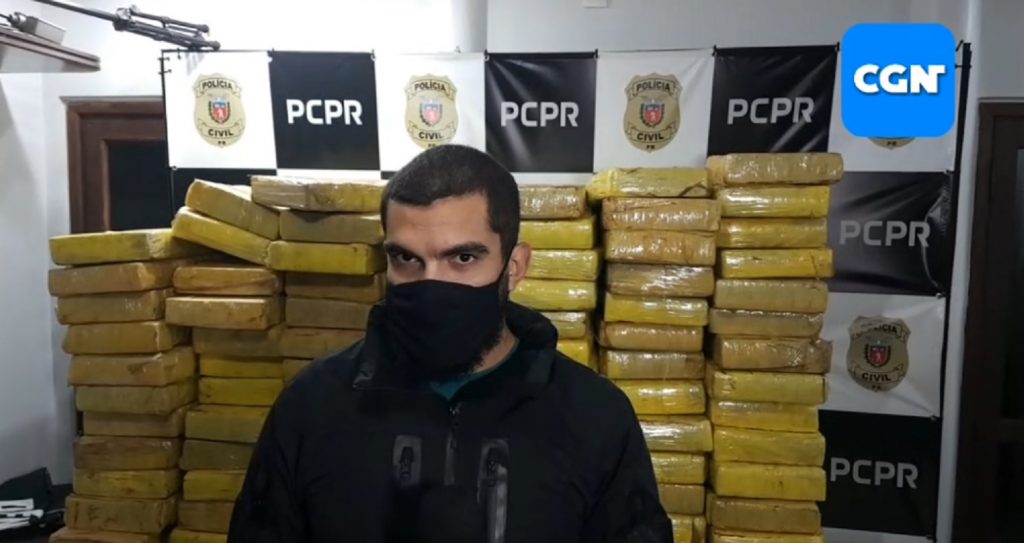 Grande apreensão de maconha: Motorista levaria droga até Minas Gerais e receberia R$ 15 mil, diz delegado