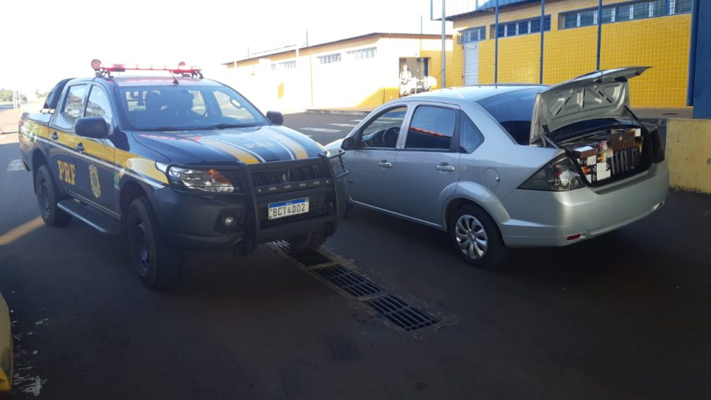 PRF prende homem em Mercedes, logo após ser ouvido como réu em audiência pelo crime de descaminho