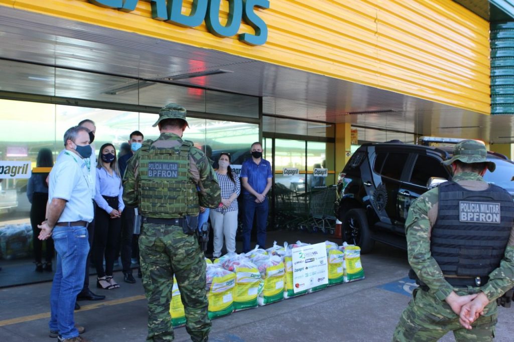 BPFron arrecada mais de 3,5 toneladas de alimentos com desafio virtual Guardiões da Fronteira