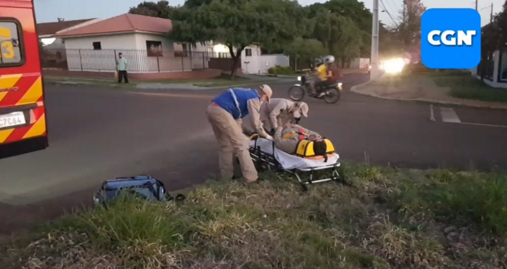 Acidente de trânsito no Bairro Coqueiral deixa homem ferido