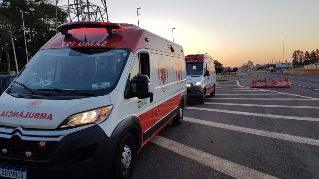 PRF faz escolta de ambulâncias que atenderam idoso em Rio do Salto; Vítima sofreu infarto