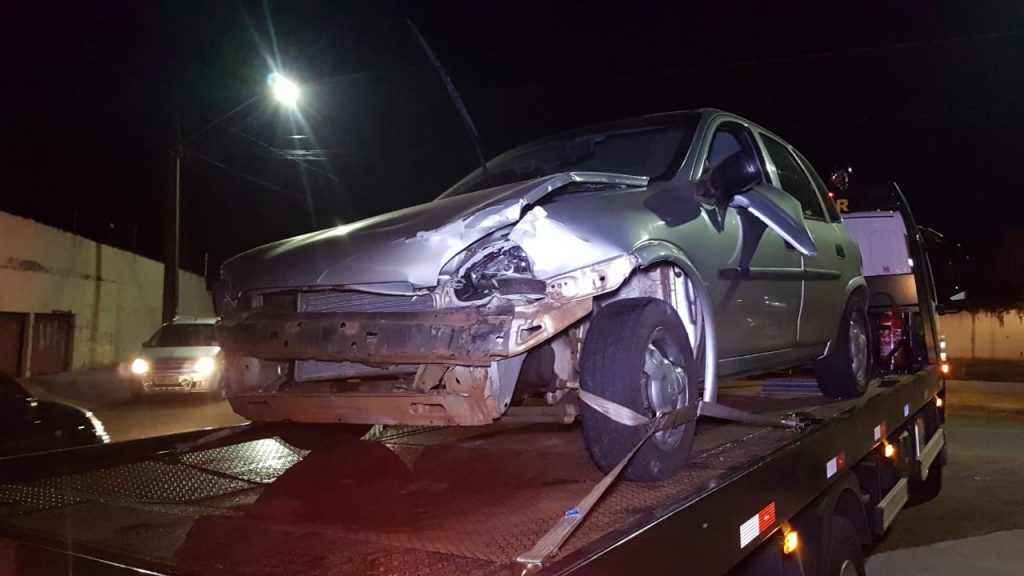 Motorista envolvido em acidente de trânsito no Bairro Coqueiral é detido por embriaguez