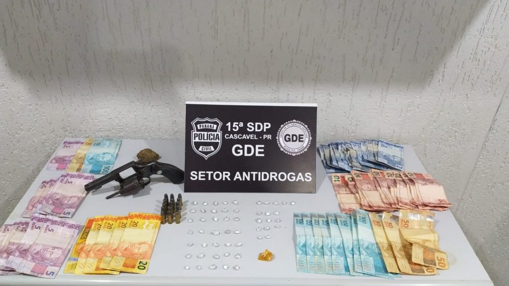 GDE detém casal envolvido com tráfico de drogas no Bairro Santa Cruz