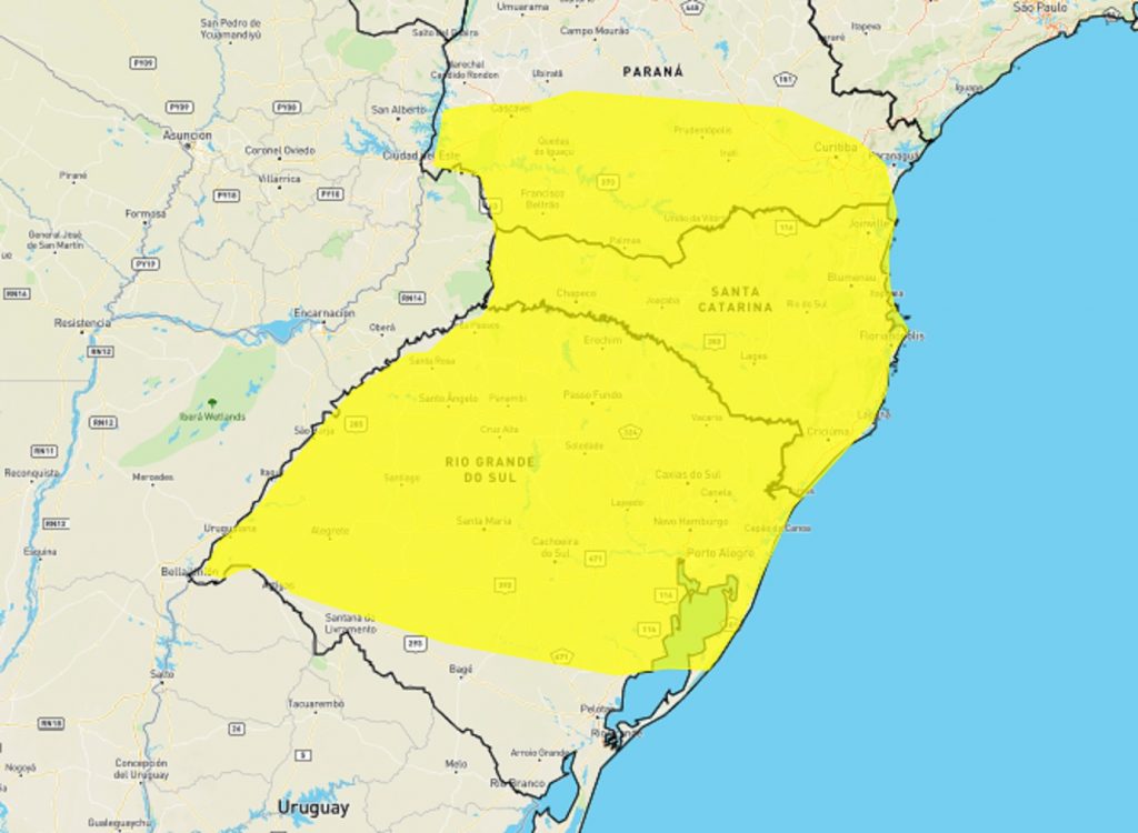 Chuva e ventos intensos podem atingir Cascavel nesta madrugada Chuva e ventos intensos podem atingir Cascavel nesta madrugada