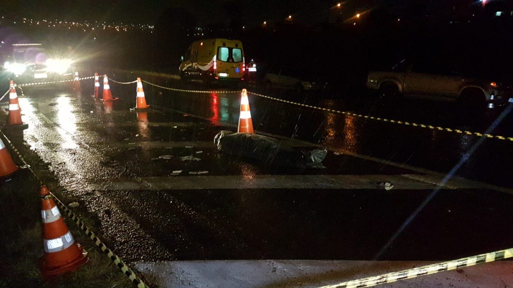 Homem morre atropelado na BR-277 em Cascavel Homem morre atropelado na BR-277 em Cascavel