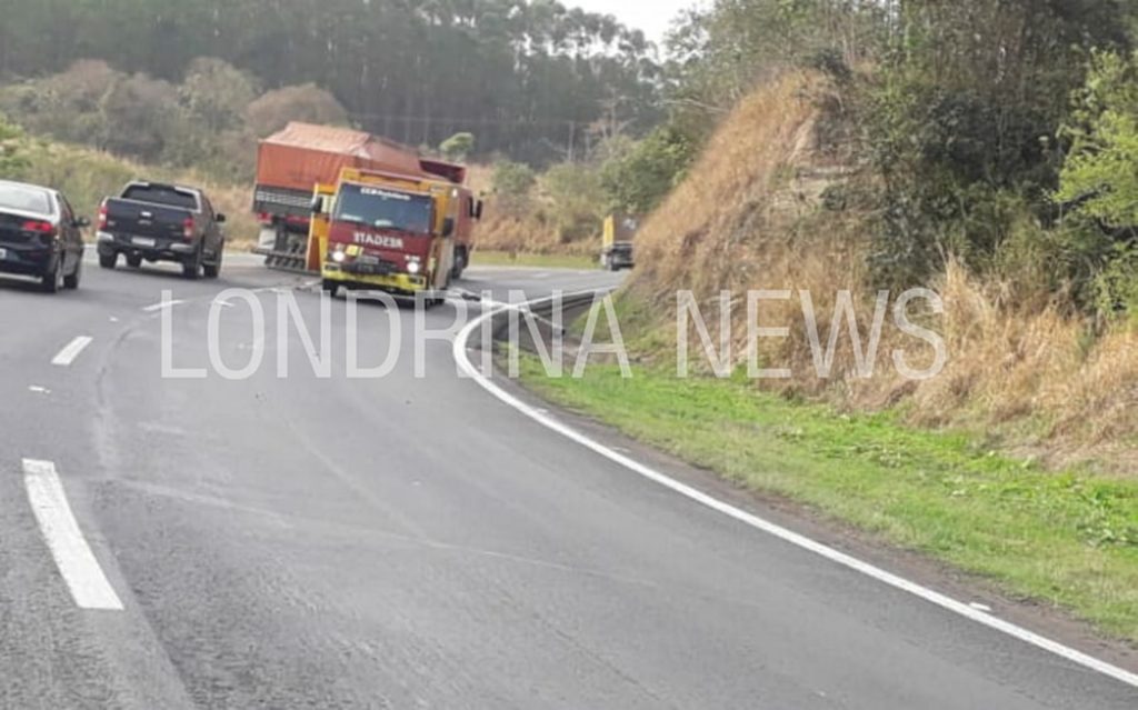 Motociclista morre em acidente na BR-376, em Ortigueira