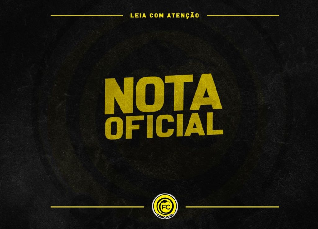 Com surto de Covid, FC Cascavel tem 9 casos antes do jogo de volta da semifinal do estadual contra o Athletico