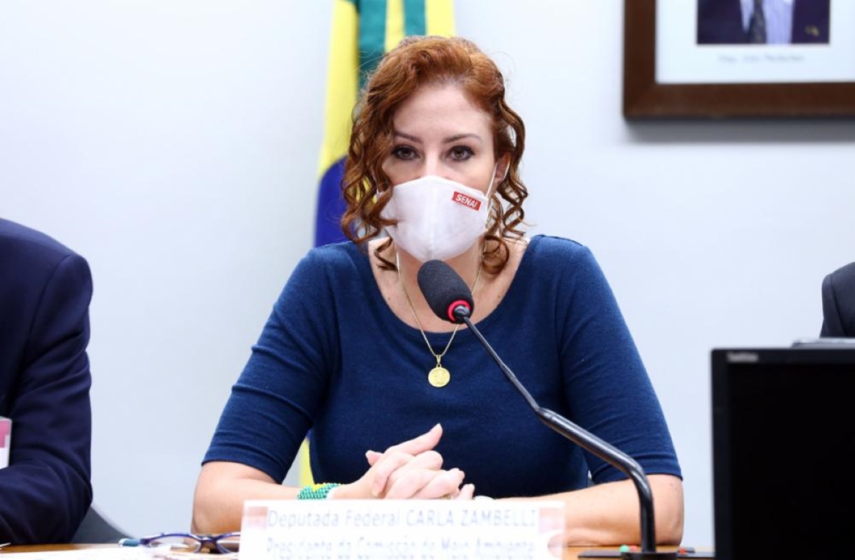 Dep. Carla Zambelli avisa: ‘senhor Alexandre de Moraes, eu não tenho medo você’ Imagem referente a Dep. Carla Zambelli avisa: ‘senhor Alexandre de Moraes, eu não tenho medo você’
