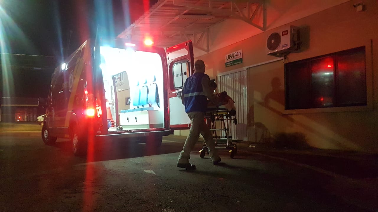 Imagem referente a Vítima de ataque com arma branca é socorrida no Bairro Morumbi