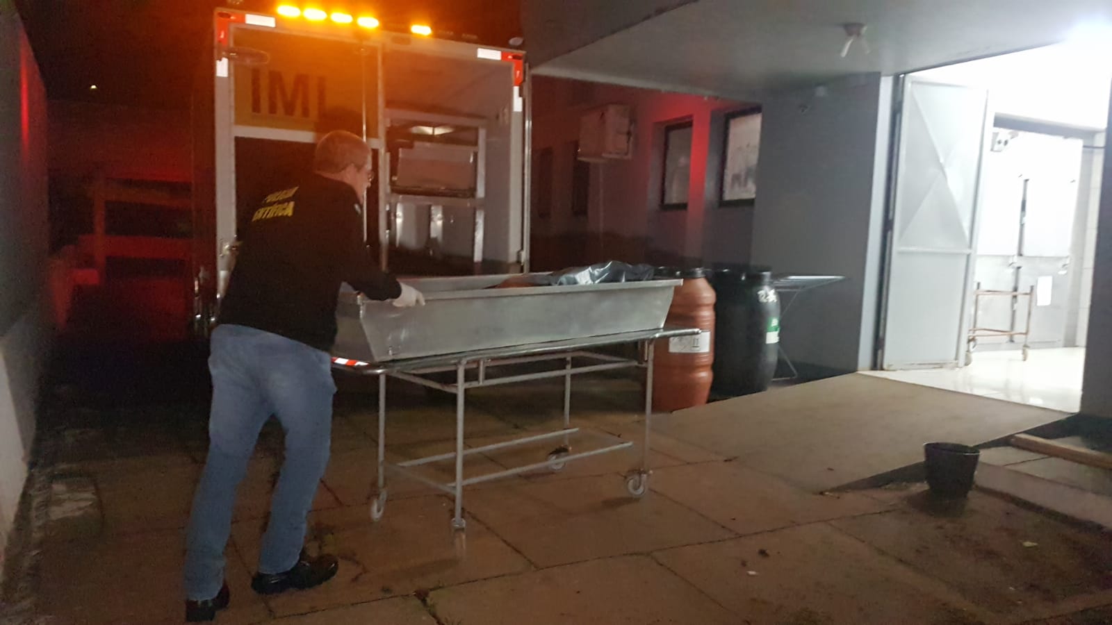 Deu entrada no IML de Cascavel o corpo de Juniclei Ramos Dain vítima de acidente na BR-369