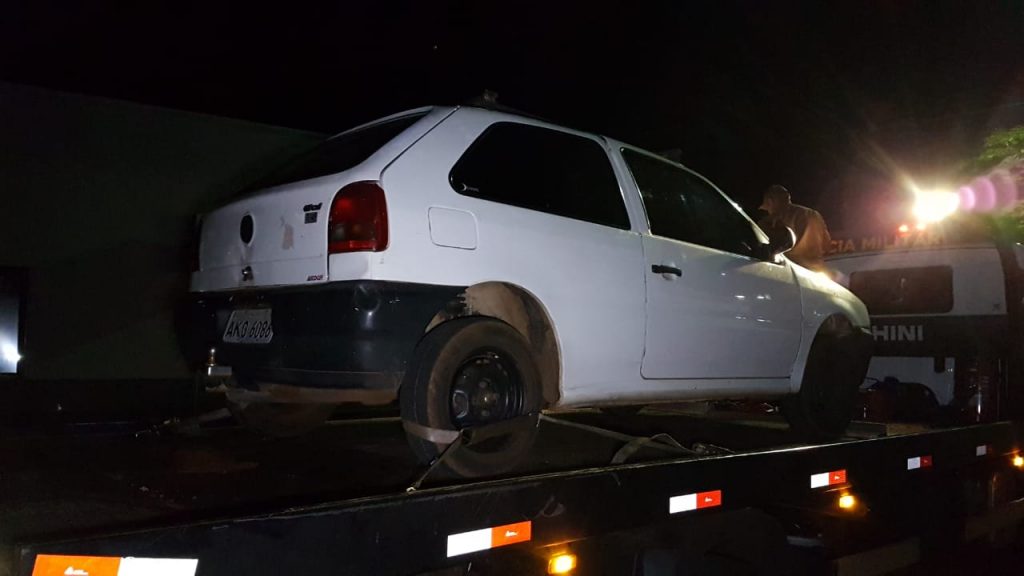 Gol furtado em Toledo é recuperado pela PM no Bairro Santa Cruz