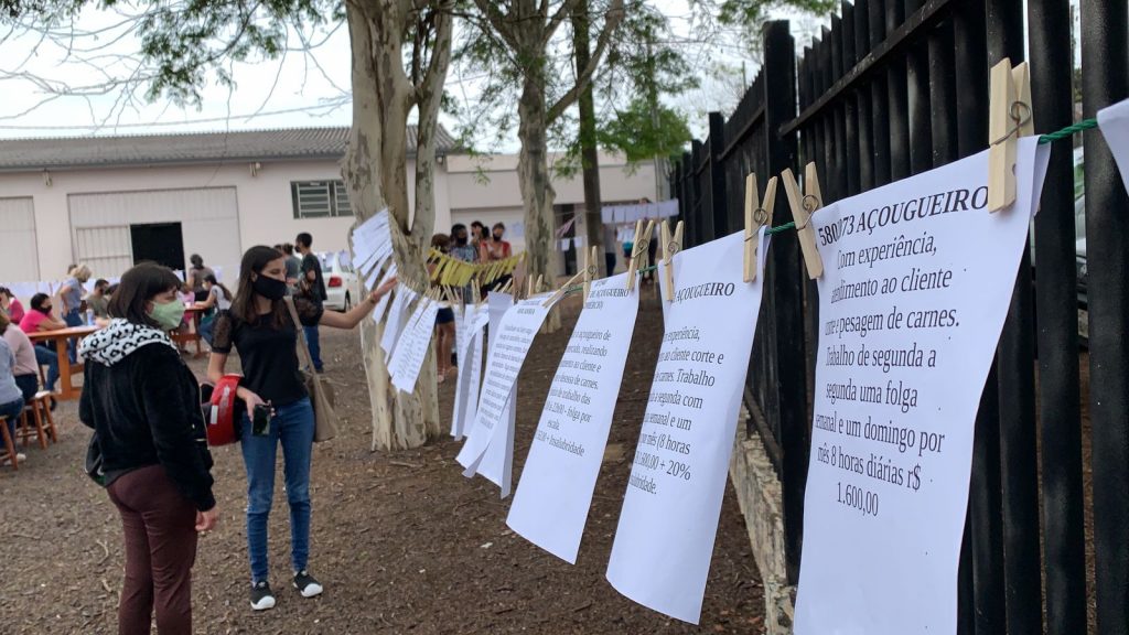 Ação da Agência do Trabalhador, denominada “Vagas no Varal” será realizada na quinta-feira (11) no Bairro Santa Cruz