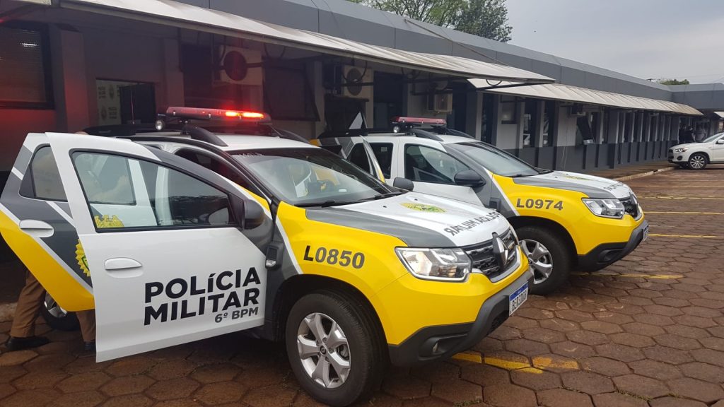 Caminhonete Frontier de cor vermelha e com placas BDO-2E72 é tomada em assalto na Av. da Fag