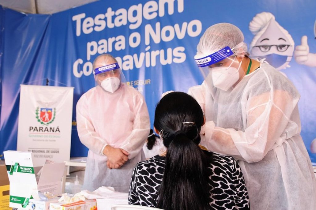 Ministério da Saúde repassa 16 mil testes de Covid para Foz do Iguaçu Ministério da Saúde repassa 16 mil testes de Covid para Foz do Iguaçu