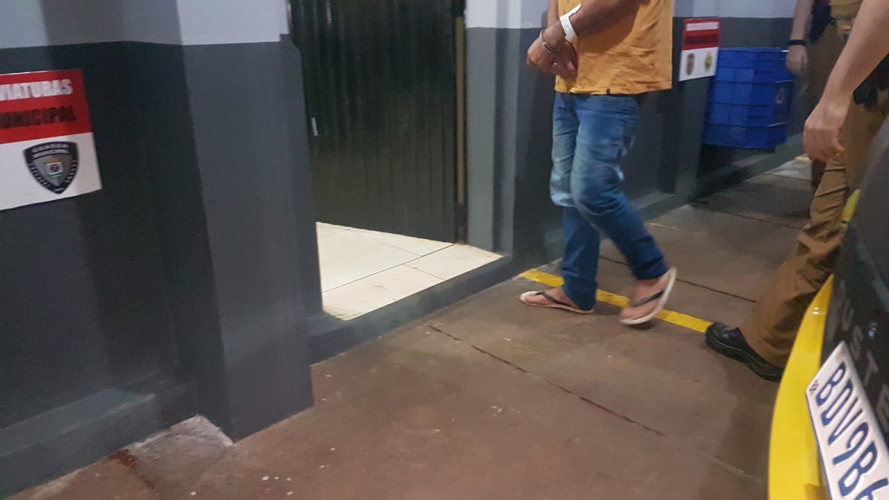 Condutor de veículo que arrastou motocicleta no Cascavel Velho é encaminhado à 15ª SDP após receber atendimento médico