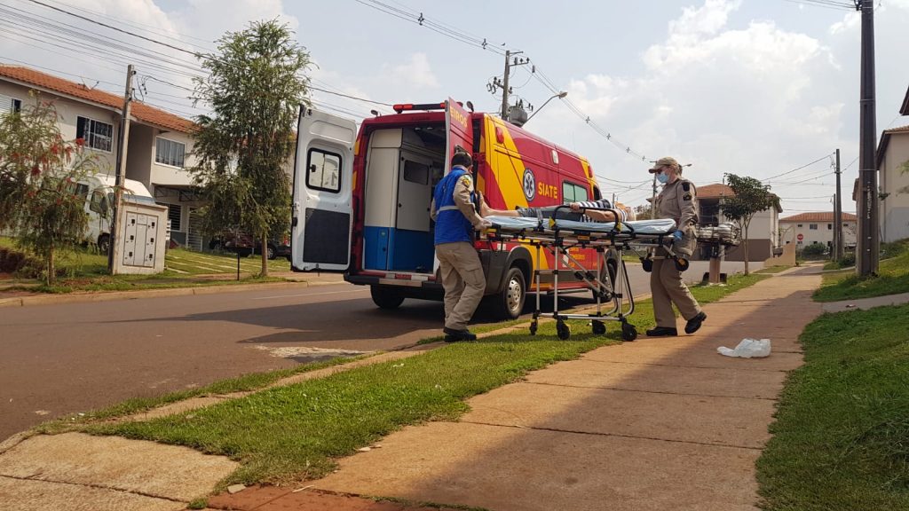 Idosa cai dentro de residência no Conjunto Riviera e Siate é mobilizado para atendimento Idosa cai dentro de residência no Conjunto Riviera e Siate é mobilizado para atendimento