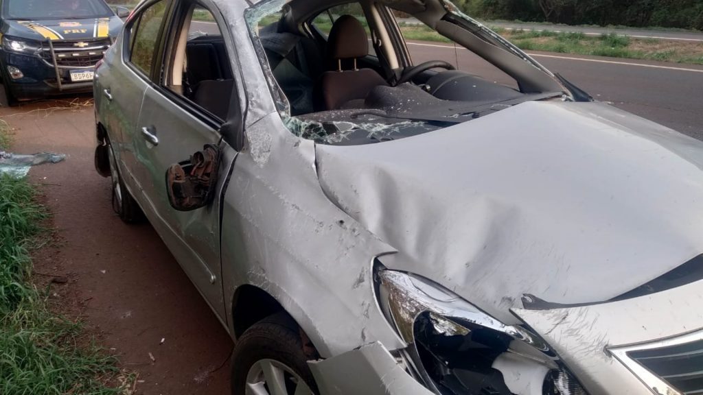 Motorista fica em estado grave em acidente de trânsito na BR-467, em Toledo Motorista fica em estado grave em acidente de trânsito na BR-467, em Toledo