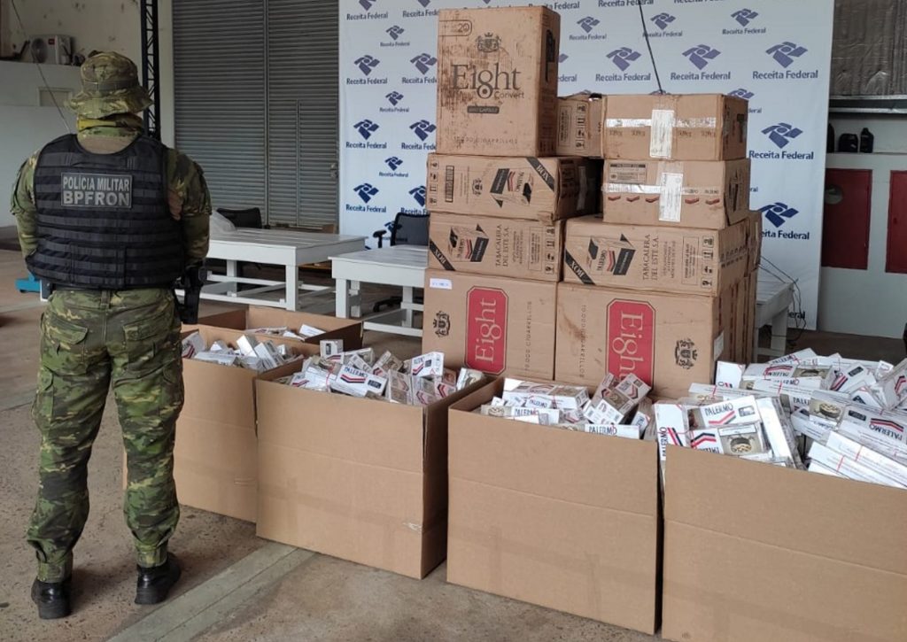 BPFron apreende 2 mil pacotes de cigarros contrabandeados em Loanda