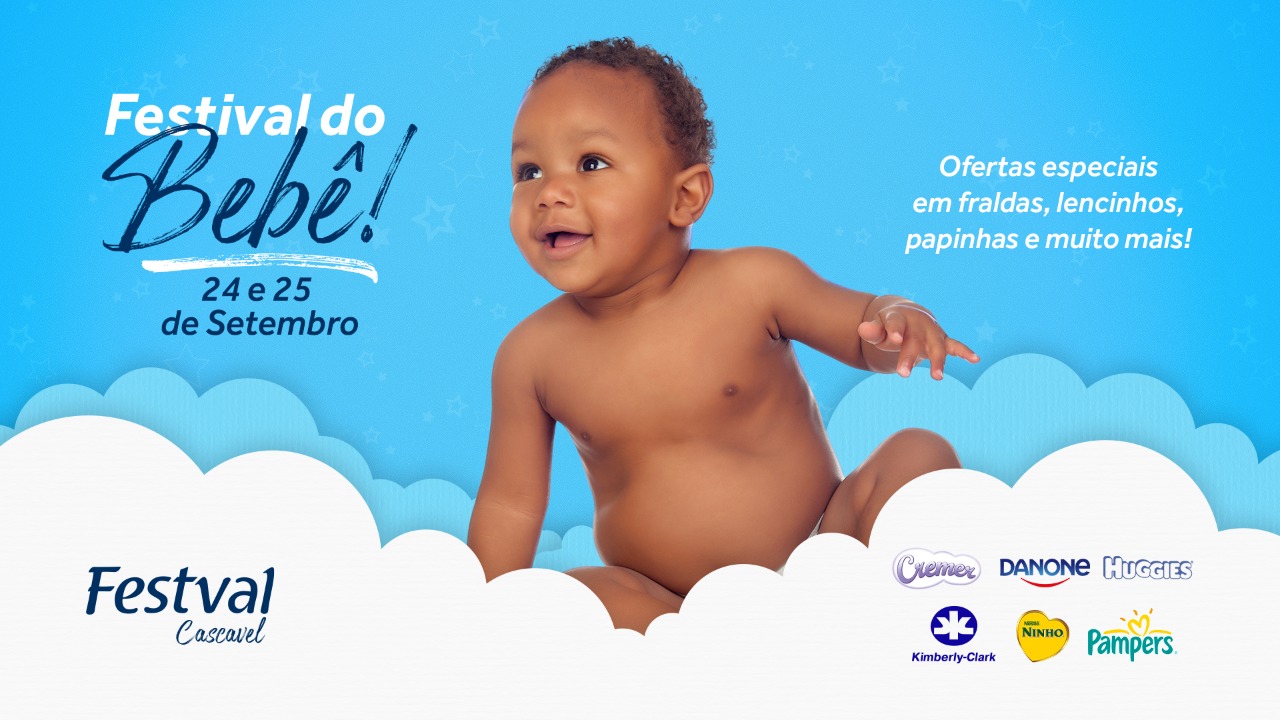 Festval faz promoção de produtos para bebês