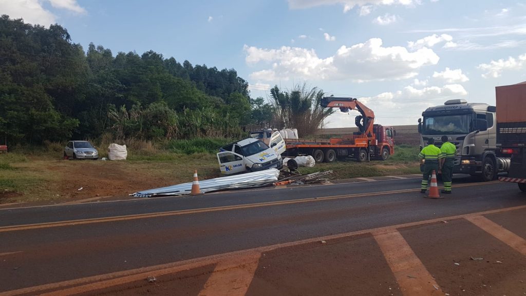 Mais uma colisão de trânsito é registrada na BR-277 em Santa Tereza do Oeste