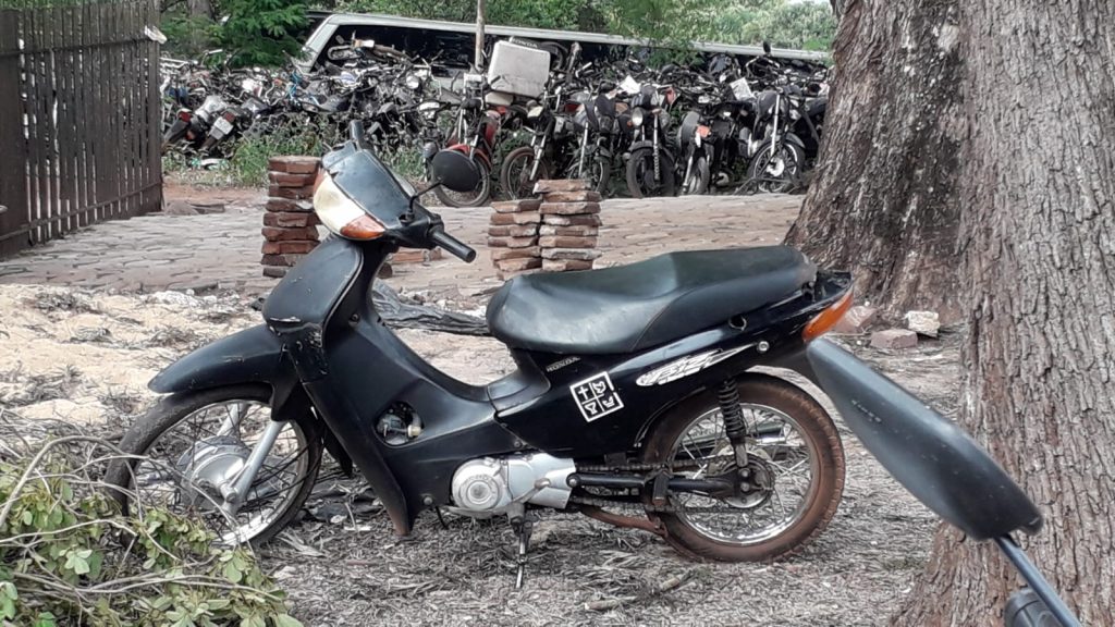 Honda Biz é recuperada pela Polícia Militar com adolescente de 14 anos