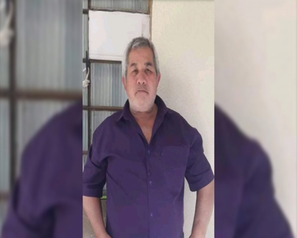 Familiares comunicam o falecimento de Josenil Antônio de Souza