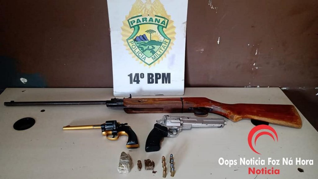 Homem é preso por porte ilegal de arma de fogo em Foz do Iguaçu