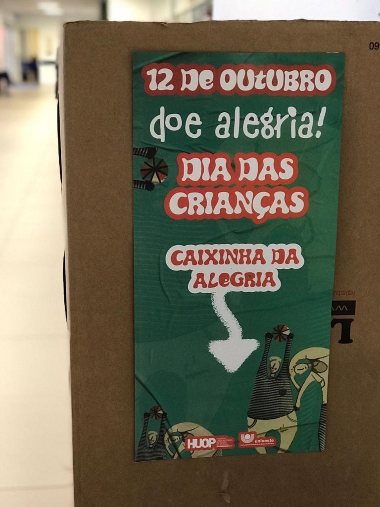 Huop arrecada brinquedos para o Dia das Crianças